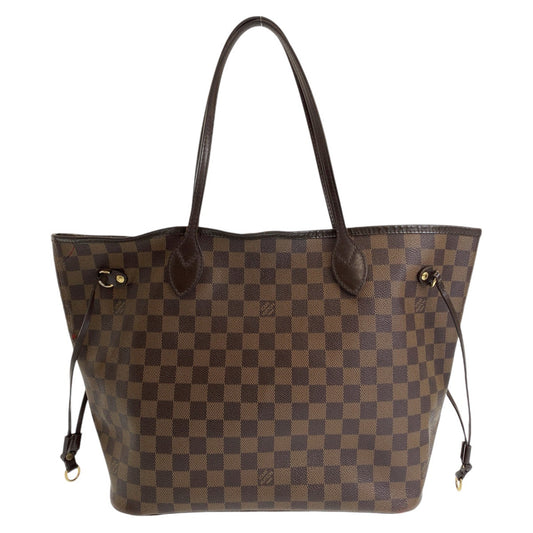 13044
LOUIS VUITTON ルイヴィトン モノグラム ネヴァーフル MM ブラウン ゴールド金具 PVC M51105 トートバッグ ショルダーバッグ  レディース