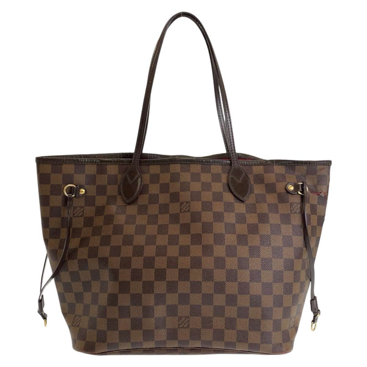 13044
LOUIS VUITTON ルイヴィトン モノグラム ネヴァーフル MM ブラウン ゴールド金具 PVC M51105 トートバッグ ショルダーバッグ  レディース