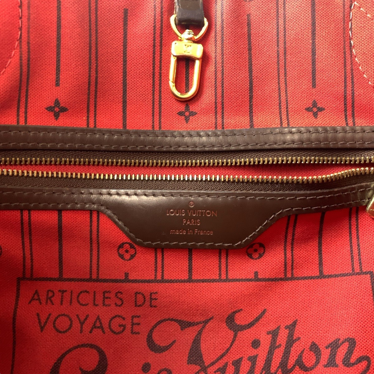 13044
LOUIS VUITTON ルイヴィトン モノグラム ネヴァーフル MM ブラウン ゴールド金具 PVC M51105 トートバッグ ショルダーバッグ  レディース