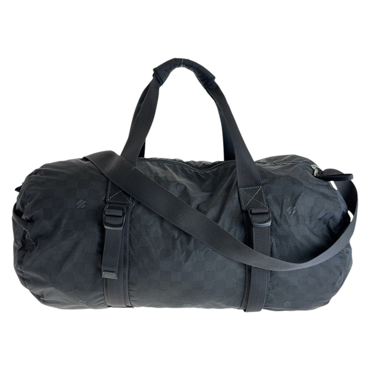 13045
LOUIS VUITTON ルイヴィトン ダミエ アヴァンチュール プラティカル ブラック シルバー金具 ナイロン M97058 ボストンバッグ  メンズ