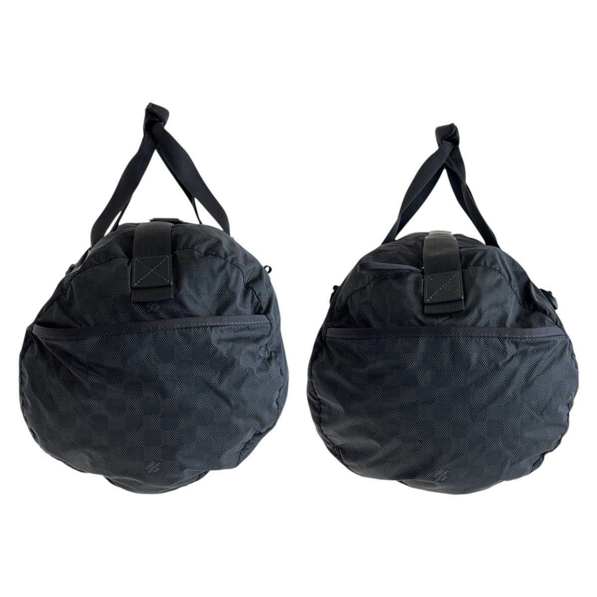 13045
LOUIS VUITTON ルイヴィトン ダミエ アヴァンチュール プラティカル ブラック シルバー金具 ナイロン M97058 ボストンバッグ  メンズ