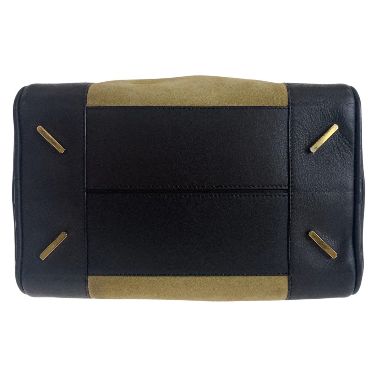 11868
LOEWE ロエベ アナグラム アマソナ25 ベージュ ブラウン ゴールド金具 スウェード / レザー ハンドバッグ ショルダーバッグ 2way  レディース ABP56