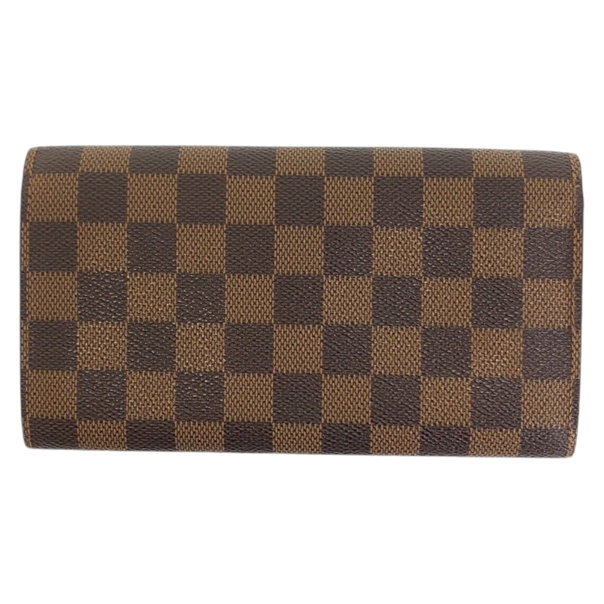 111862
LOUIS VUITTON ルイヴィトン ヴィンテージ ダミエ ポルトモネ クレディ ブラウン ゴールド金具 PVC N61725 長財布 ロングウォレット 男女兼用  レディース