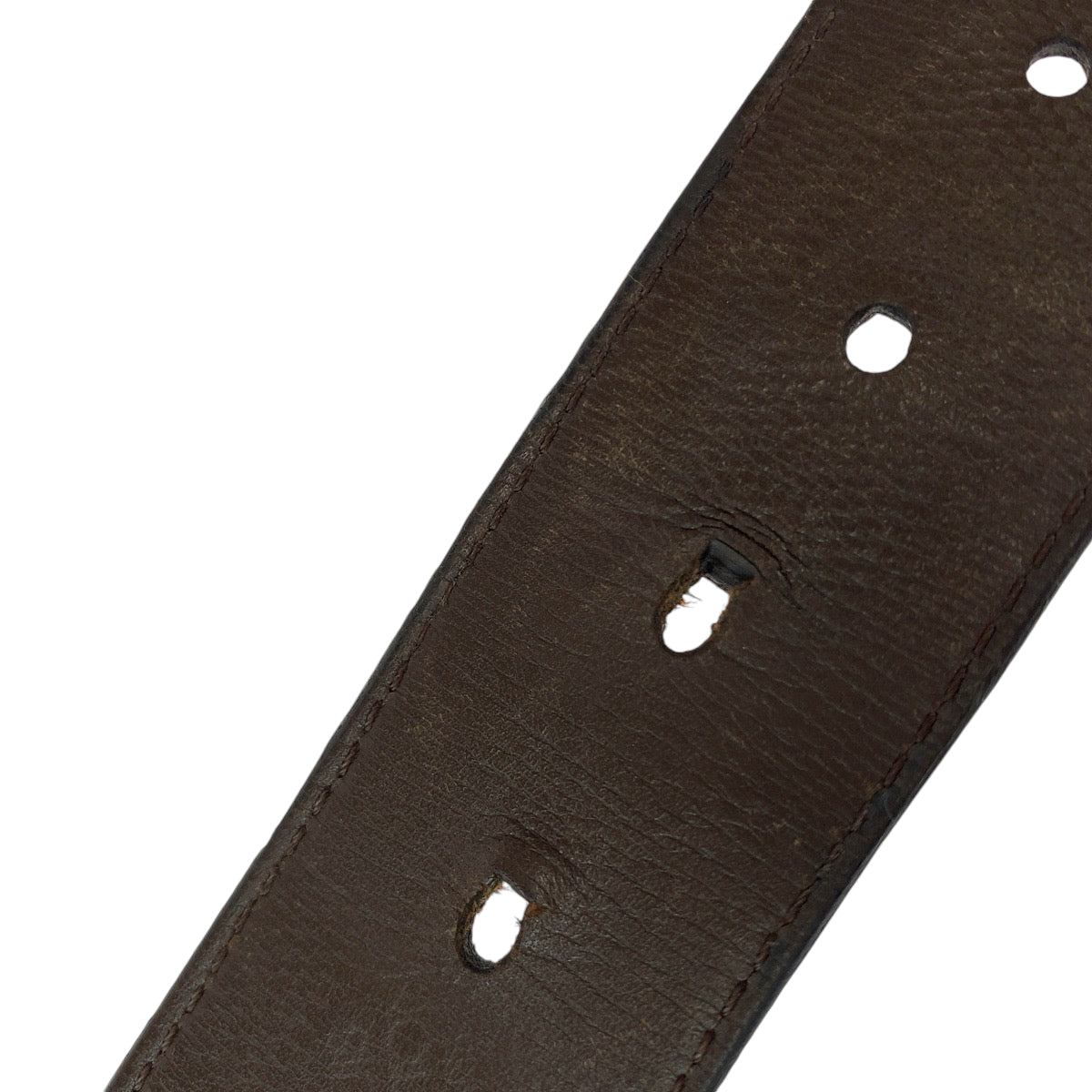 13056
LOUIS VUITTON ルイヴィトン ダミエアンフィニ サンチュール 95cm ブラック 黒 ブラウン シルバー金具 レザー M9150 ベルト  メンズ