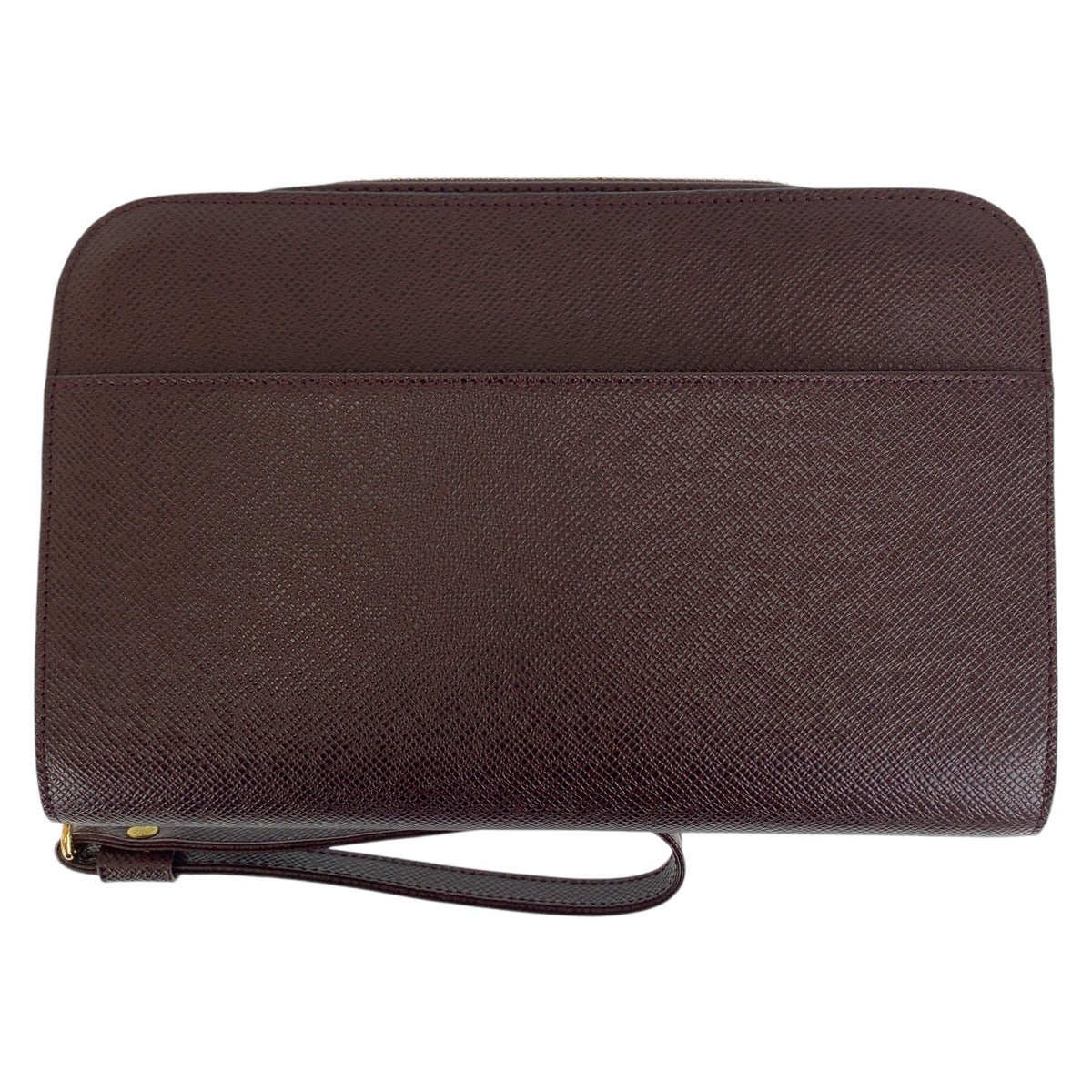 13057
LOUIS VUITTON ルイヴィトン タイガ バイカル アカジュー ワインレッド ボルドー ゴールド金具 レザー M30186 セカンドバッグ クラッチバッグ  メンズ