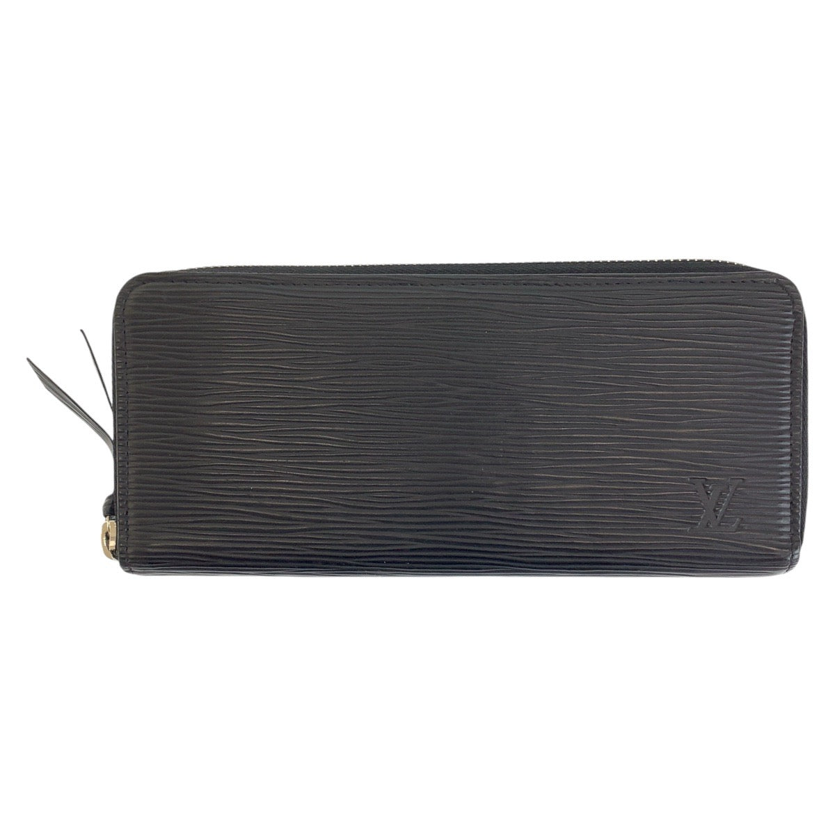 11858
LOUIS VUITTON ルイヴィトン エピ ポルトフォイユ クレマンス ノワール ブラック 黒 シルバー金具 レザー M60915 長財布 ラウンドファスナー  メンズ
