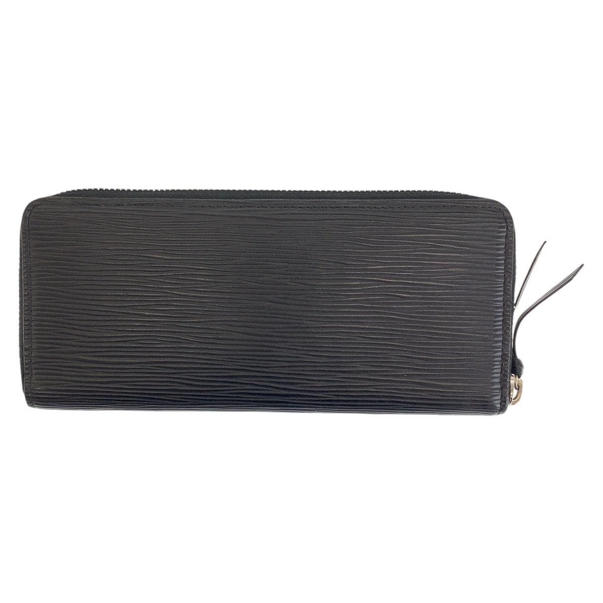 11858
LOUIS VUITTON ルイヴィトン エピ ポルトフォイユ クレマンス ノワール ブラック 黒 シルバー金具 レザー M60915 長財布 ラウンドファスナー  メンズ