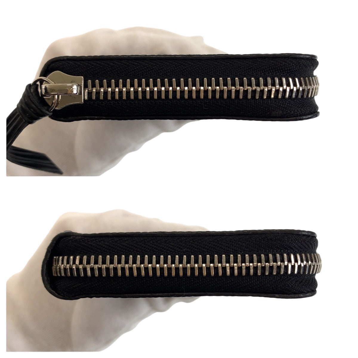 11858
LOUIS VUITTON ルイヴィトン エピ ポルトフォイユ クレマンス ノワール ブラック 黒 シルバー金具 レザー M60915 長財布 ラウンドファスナー  メンズ