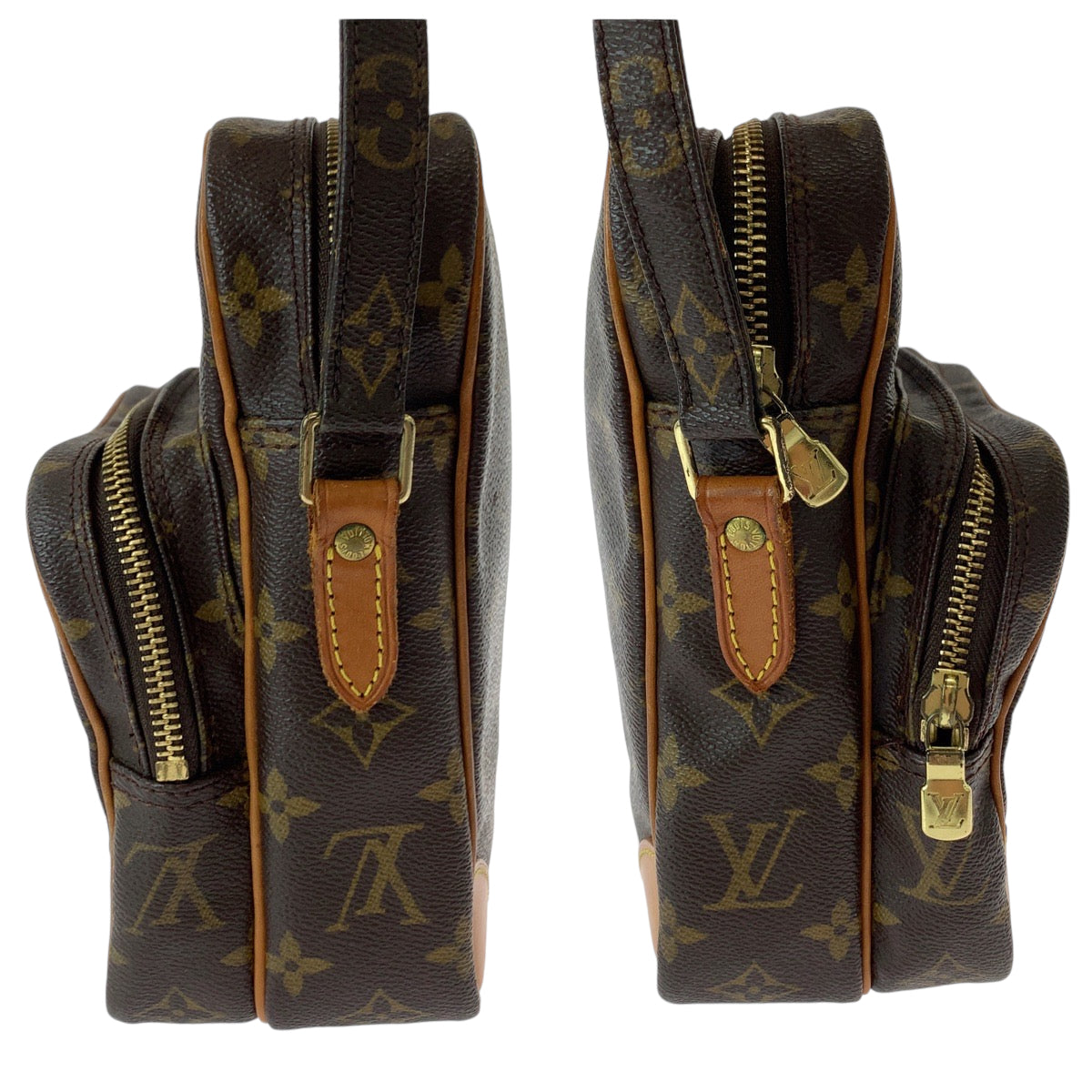 12795
LOUIS VUITTON ルイヴィトン モノグラム アマゾン ブラウン ゴールド金具 PVC M45236 ショルダーバッグ ポシェット  レディース