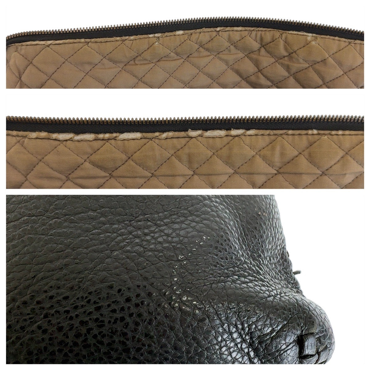 13061
BOTTEGAVENETA ボッテガヴェネタ イントレチャート ブラック 黒 シルバー金具 レザー ビジネスバッグ ブリーフケース  メンズ