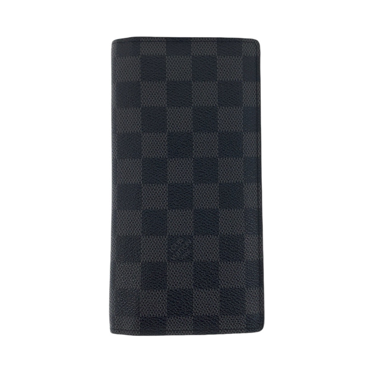 1853
LOUIS VUITTON ルイヴィトン ダミエ グラフィット ポルトフォイユ ブラザ ブラック 黒 シルバー金具 レザー N62665 長財布 ロングウォレット  メンズ