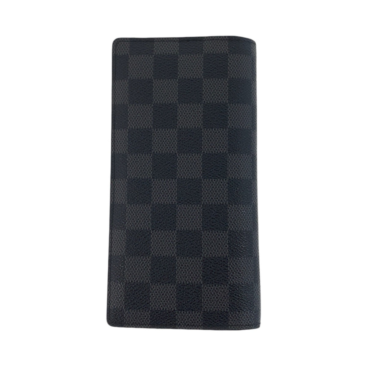 1853
LOUIS VUITTON ルイヴィトン ダミエ グラフィット ポルトフォイユ ブラザ ブラック 黒 シルバー金具 レザー N62665 長財布 ロングウォレット  メンズ