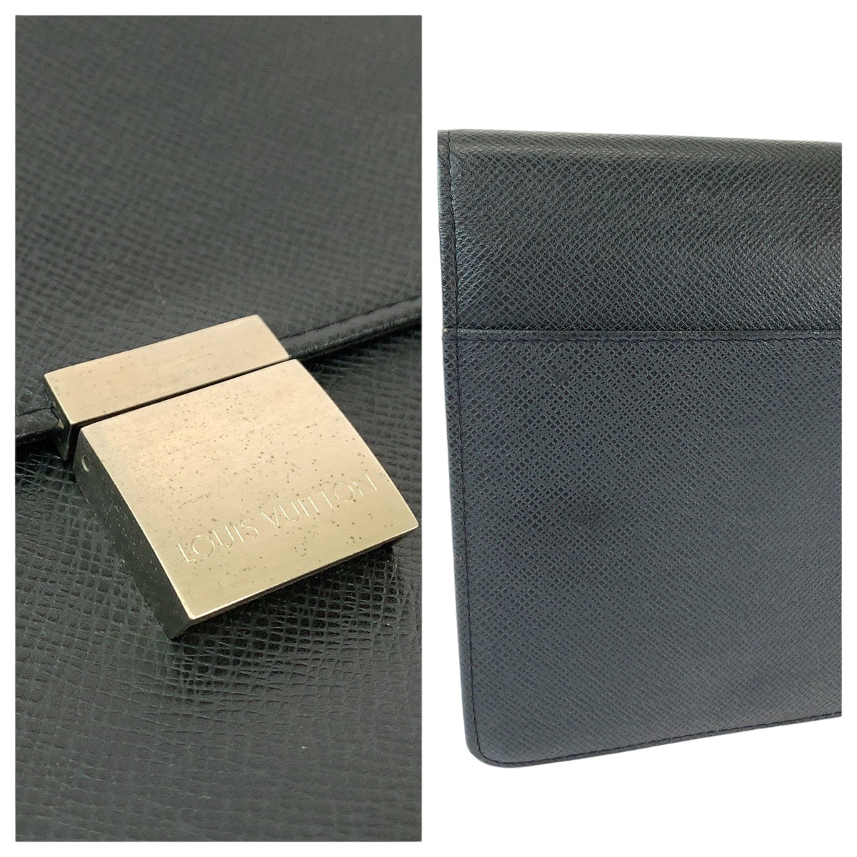 13066
LOUIS VUITTON ルイヴィトン タイガ セレンガ アルドワーズ ブラック 黒 シルバー金具 タイガ M30782 セカンドバッグ クラッチバッグ  メンズ