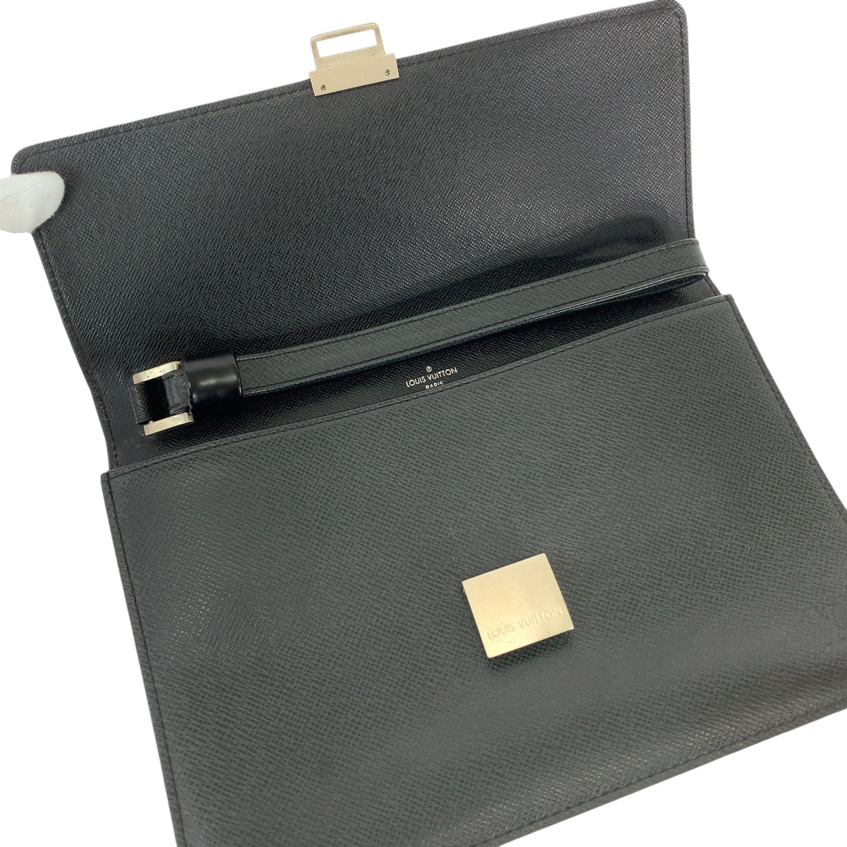 13066
LOUIS VUITTON ルイヴィトン タイガ セレンガ アルドワーズ ブラック 黒 シルバー金具 タイガ M30782 セカンドバッグ クラッチバッグ  メンズ