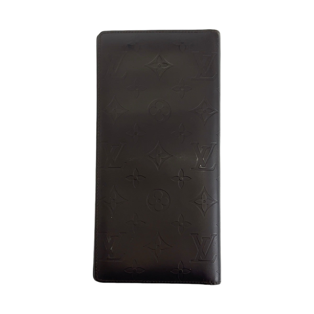 13071
LOUIS VUITTON ルイヴィトン モノグラム グラセ ポルトフォイユドゥーブル カフェ シルバー金具 レザー M66480 長財布 折財布  メンズ