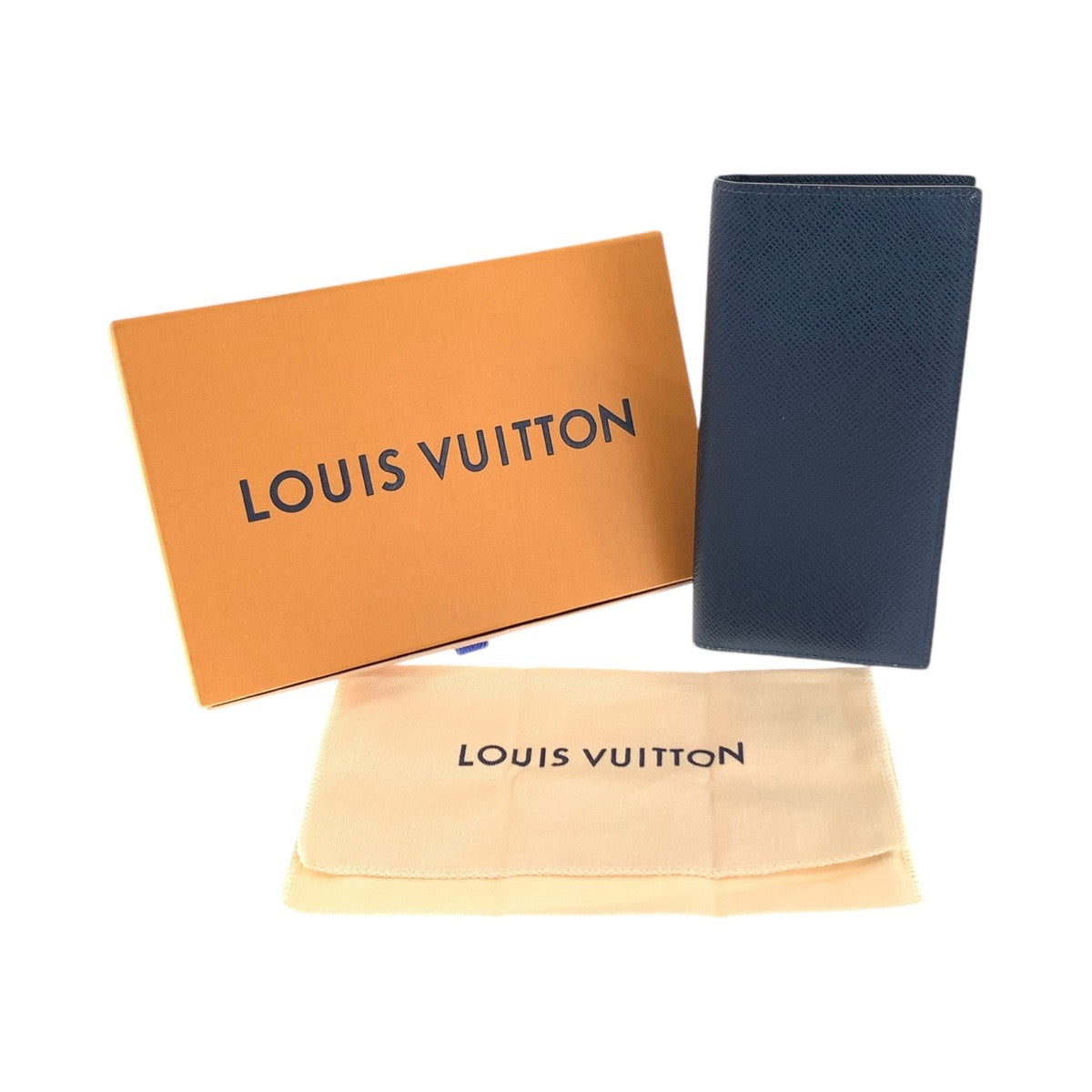 1846
LOUIS VUITTON ルイヴィトン タイガ ポルトフォイユ アレクサンドル オセアン ネイビー シルバー金具 レザー M64508 長財布 ロングウォレット  メンズ