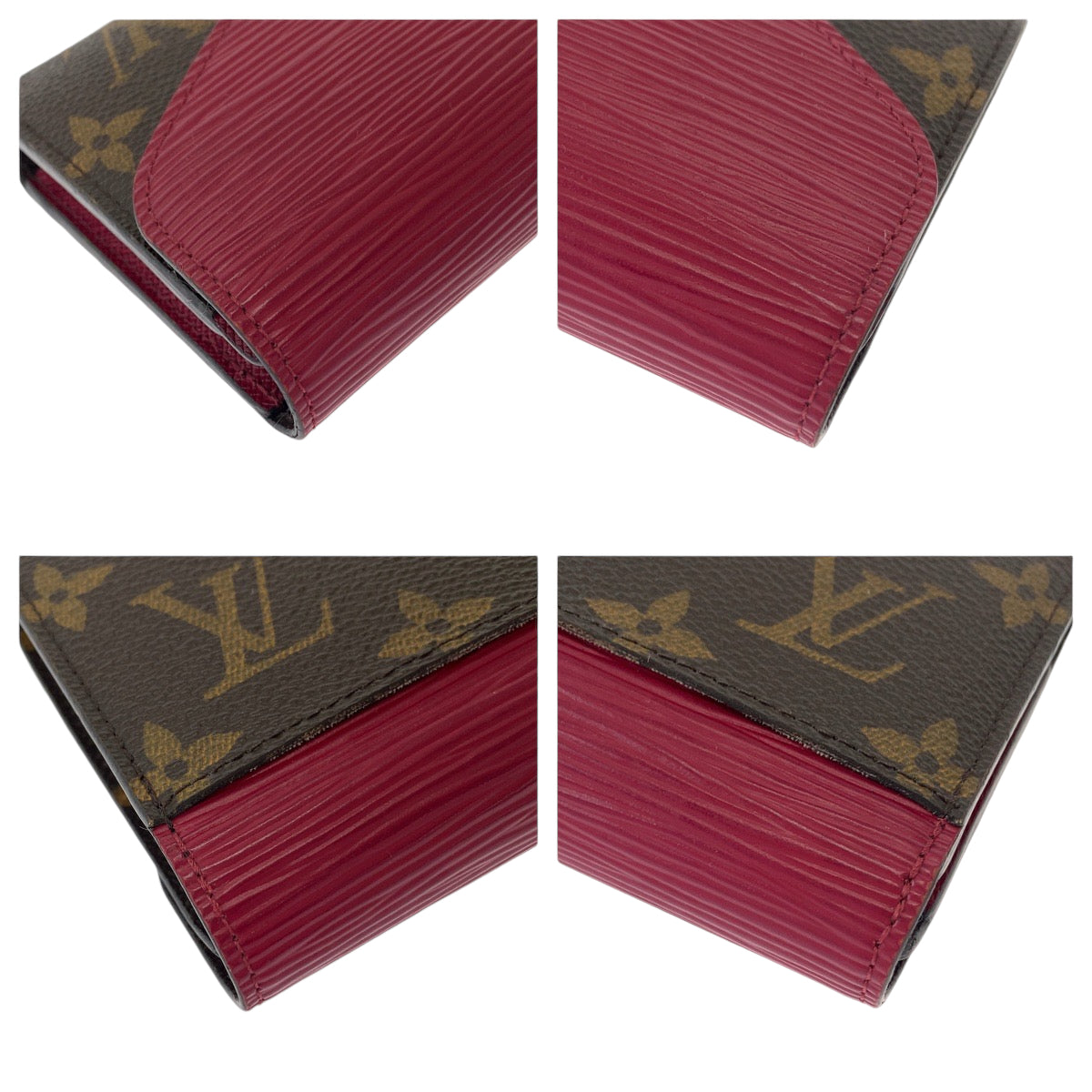 12799
LOUIS VUITTON ルイヴィトン モノグラム エピ ポルトフォイユ マルリーコンパクト フューシャ PVC / エピレザー M60497 折財布 コンパクトウォレット  レディース