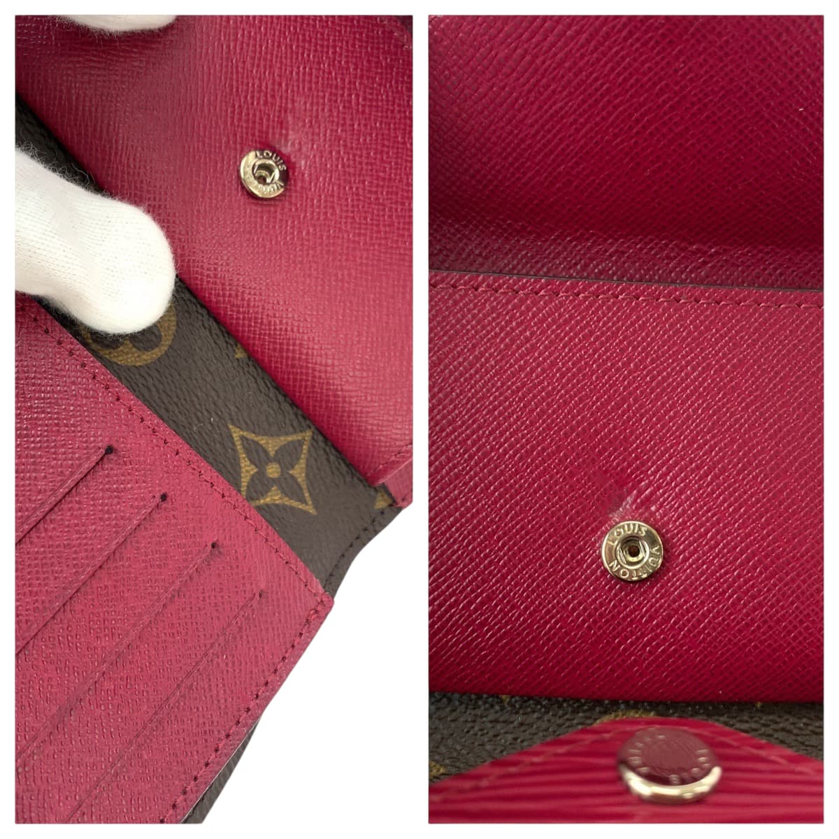 12799
LOUIS VUITTON ルイヴィトン モノグラム エピ ポルトフォイユ マルリーコンパクト フューシャ PVC / エピレザー M60497 折財布 コンパクトウォレット  レディース