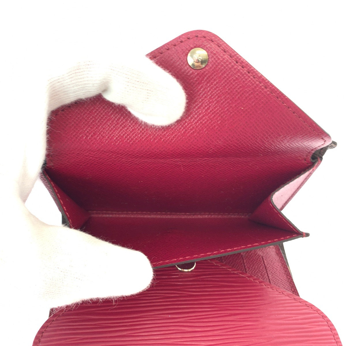 12799
LOUIS VUITTON ルイヴィトン モノグラム エピ ポルトフォイユ マルリーコンパクト フューシャ PVC / エピレザー M60497 折財布 コンパクトウォレット  レディース