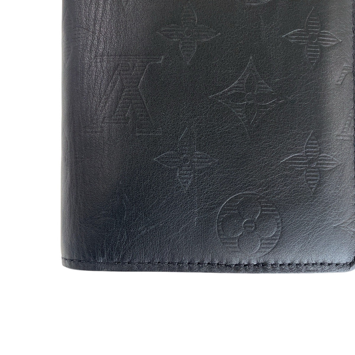 LOUIS VUITTON ルイヴィトン モノグラム シャドウ ポルトフォイユ ブラザ ブラック 黒 レザー M62900 長財布 ロングウォレット  メンズ