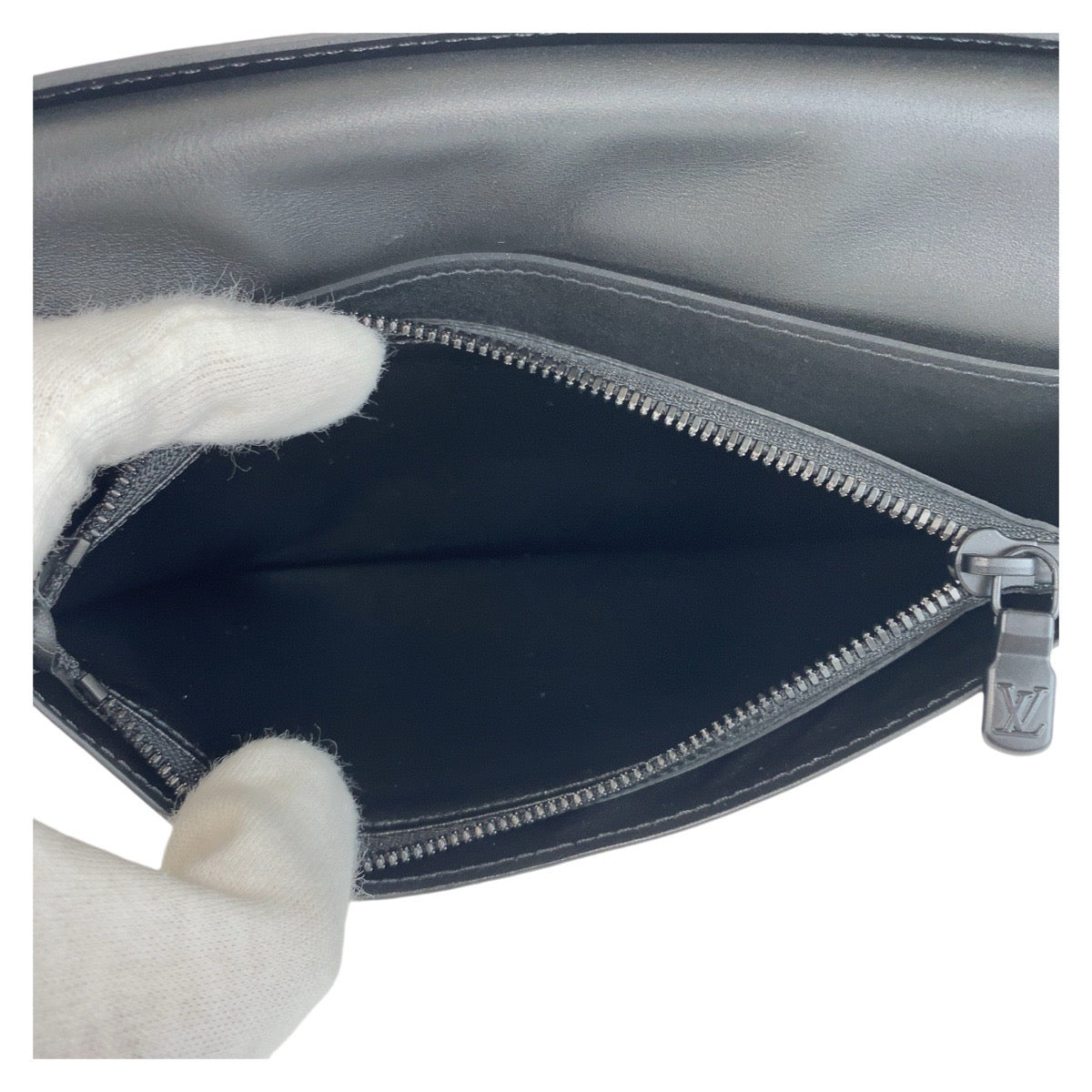 LOUIS VUITTON ルイヴィトン モノグラム シャドウ ポルトフォイユ ブラザ ブラック 黒 レザー M62900 長財布 ロングウォレット  メンズ