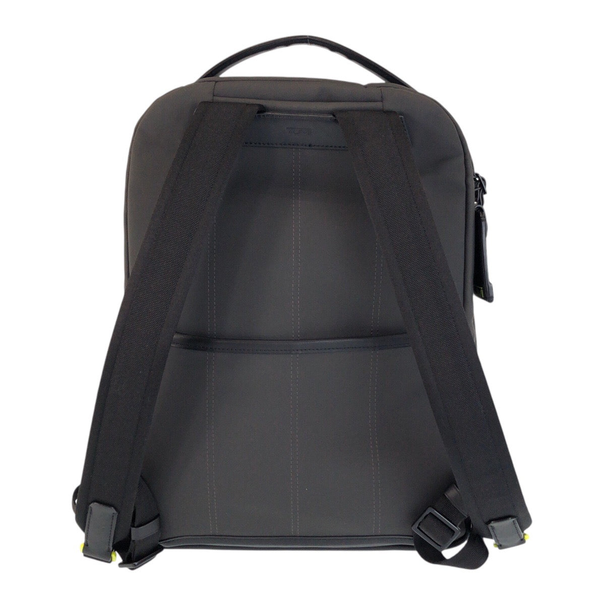 13074
TUMI トゥミ ハリソン ブラッドナー ブラック 黒 グレー イエロー シルバー金具 ナイロン バックパック リュック キャリーオン  メンズ