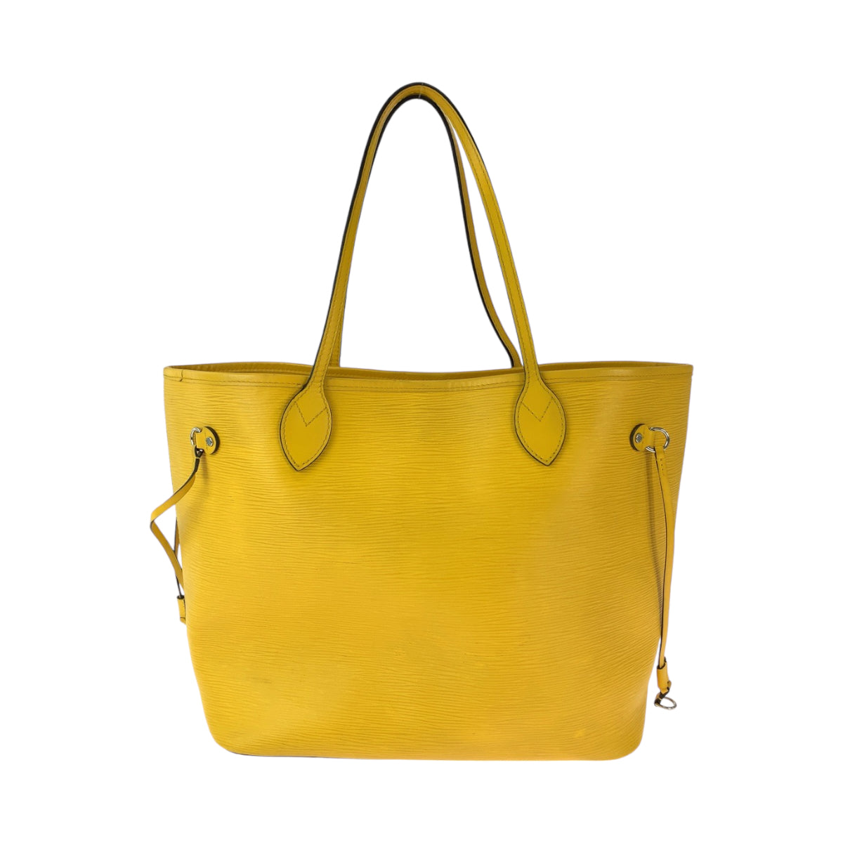 12794
LOUIS VUITTON ルイヴィトン エピ ネヴァーフルMM イエロー ミモザ ゴールド金具 エピレザー Ｍ40957 トートバッグ ショルダーバッグ  レディース