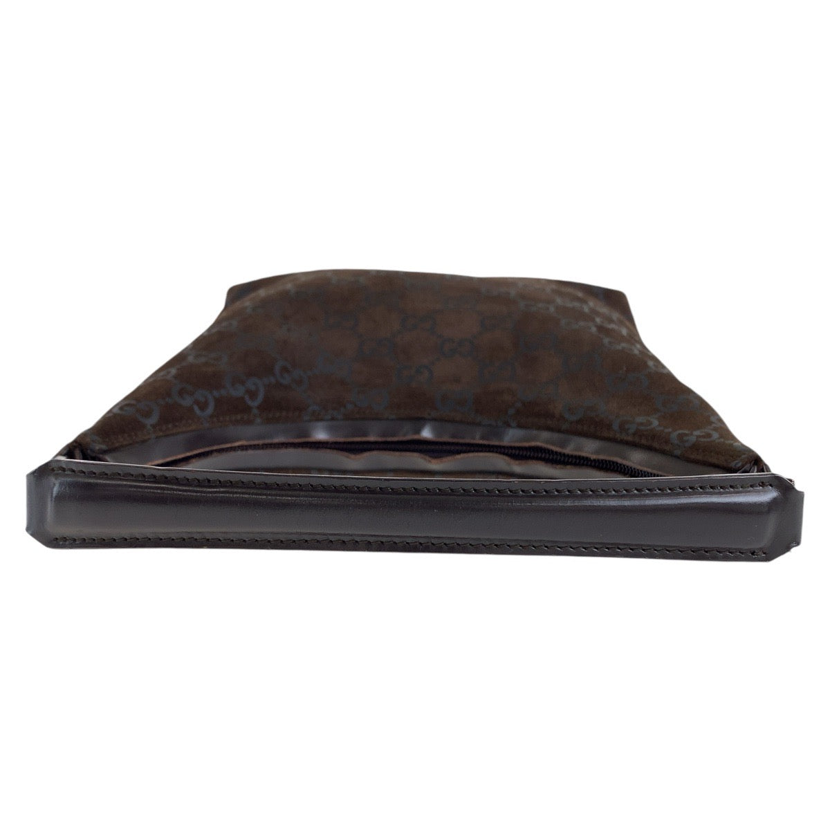 GUCCI グッチ ブラウン シルバー金具 スウェード / レザー 000 0602 ホーボー ショルダーバッグ ハンドバッグ  レディース
