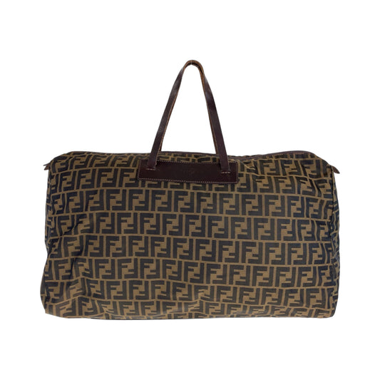 13098
FENDI フェンディ ズッカ ブラウン シルバー金具 キャンバス 15418 0 009 トートバッグ ハンドバッグ  レディース