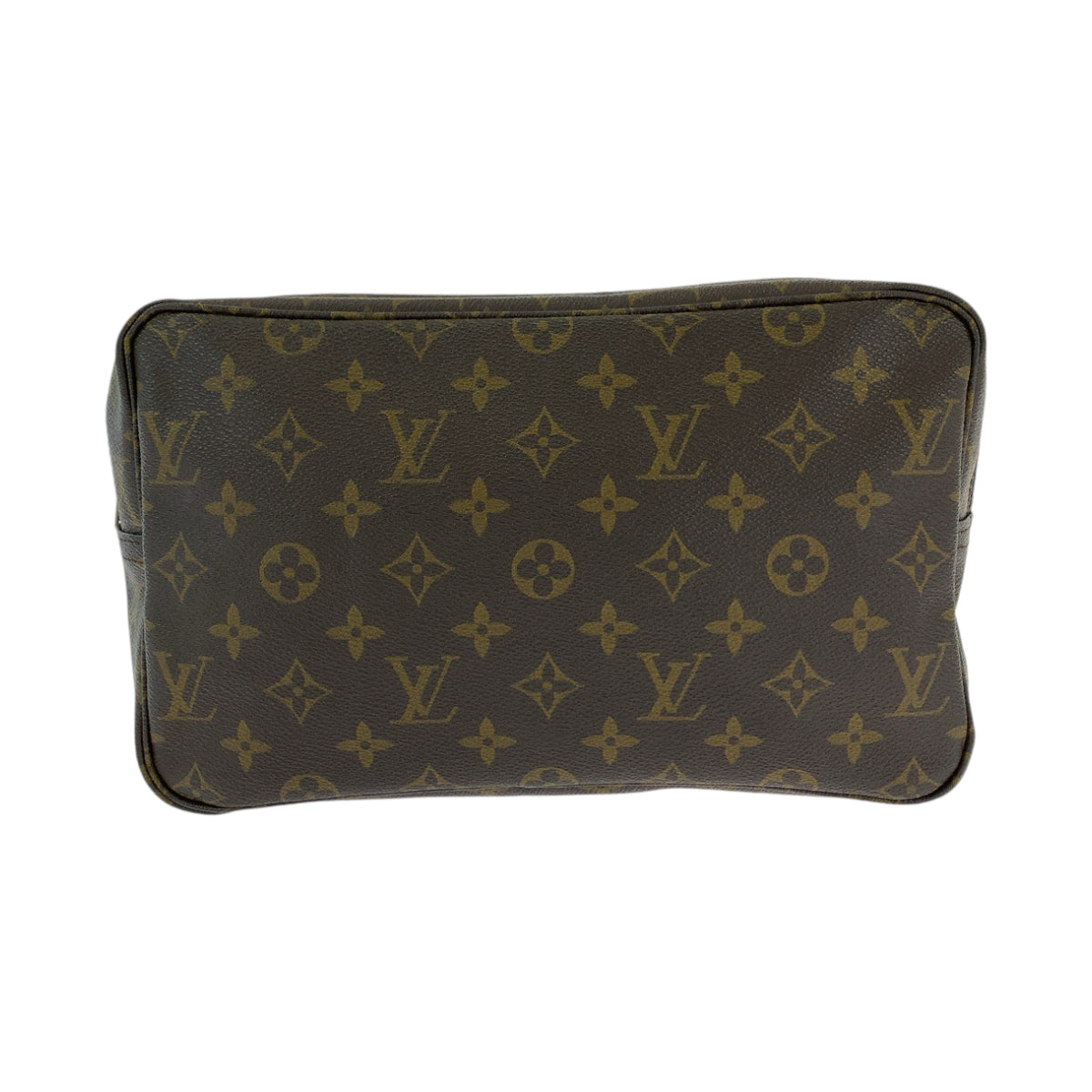 LOUIS VUITTON ルイヴィトン モノグラム トゥルース トワレット 28 ブラウン シルバー金具 PVC M47522 ポーチ 化粧ポーチ クラッチバッグ  レディース