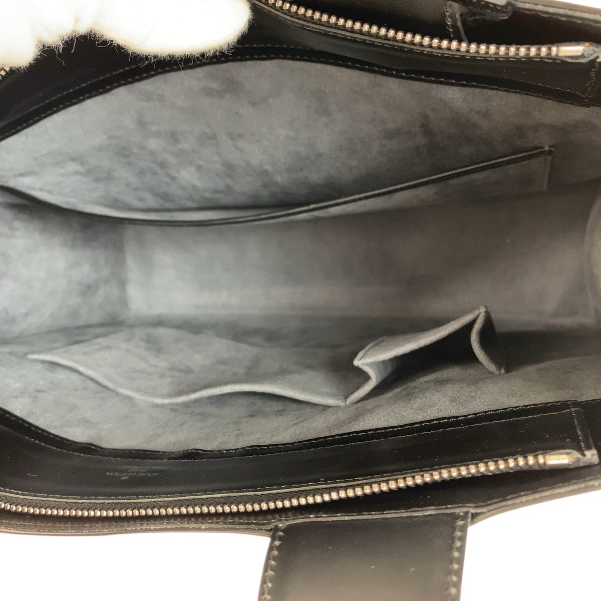 LOUIS VUITTON ルイヴィトン エピ ジェモ ブラック 黒 シルバー金具 レザー M52452 トートバッグ ショルダーバッグ 男女兼用  メンズ