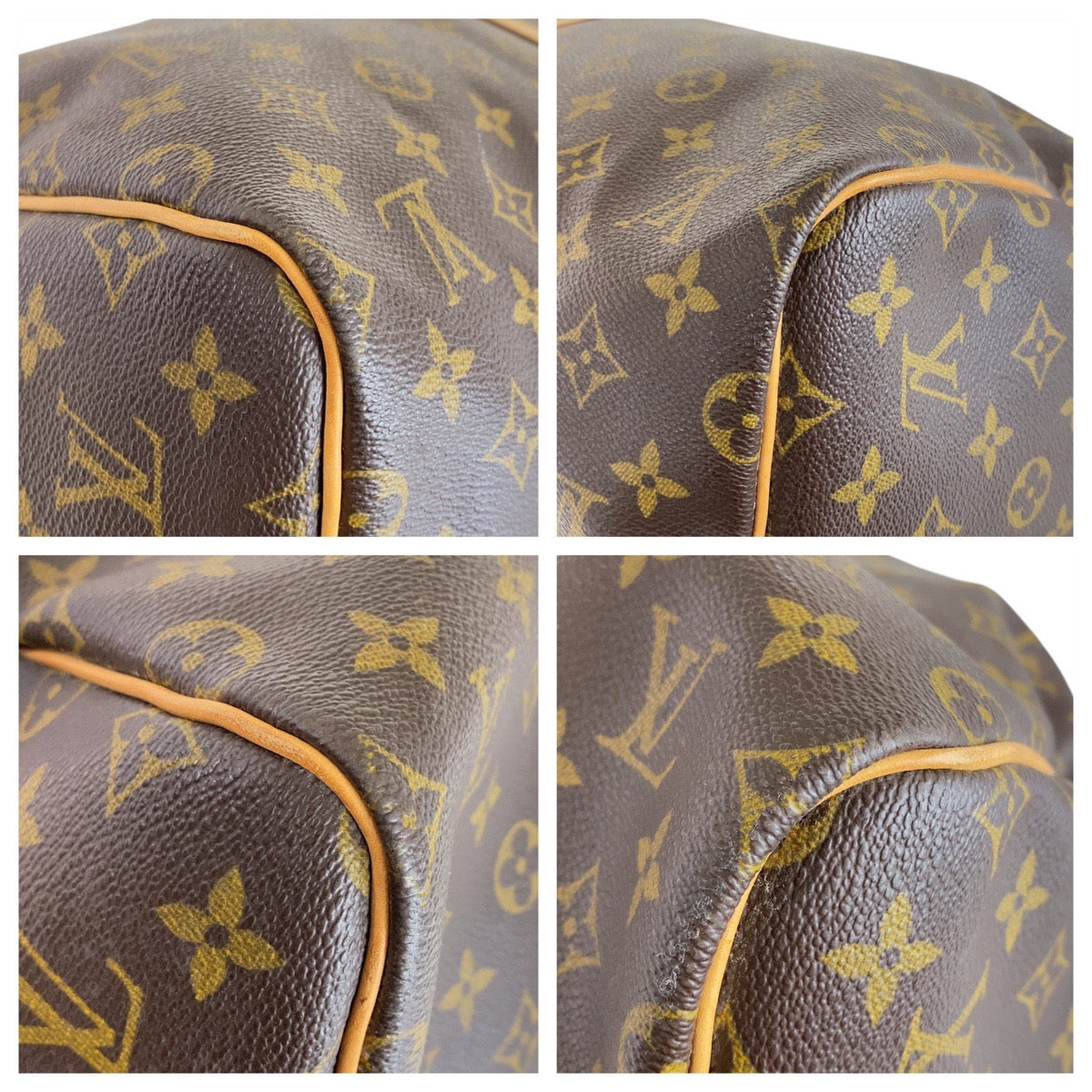 12780
LOUIS VUITTON ルイヴィトン モノグラム キーポル バンドリエール 55 ブラウン ベージュ ゴールド金具 PVC / レザー M41414 ボストンバッグ 男女兼用  メンズ