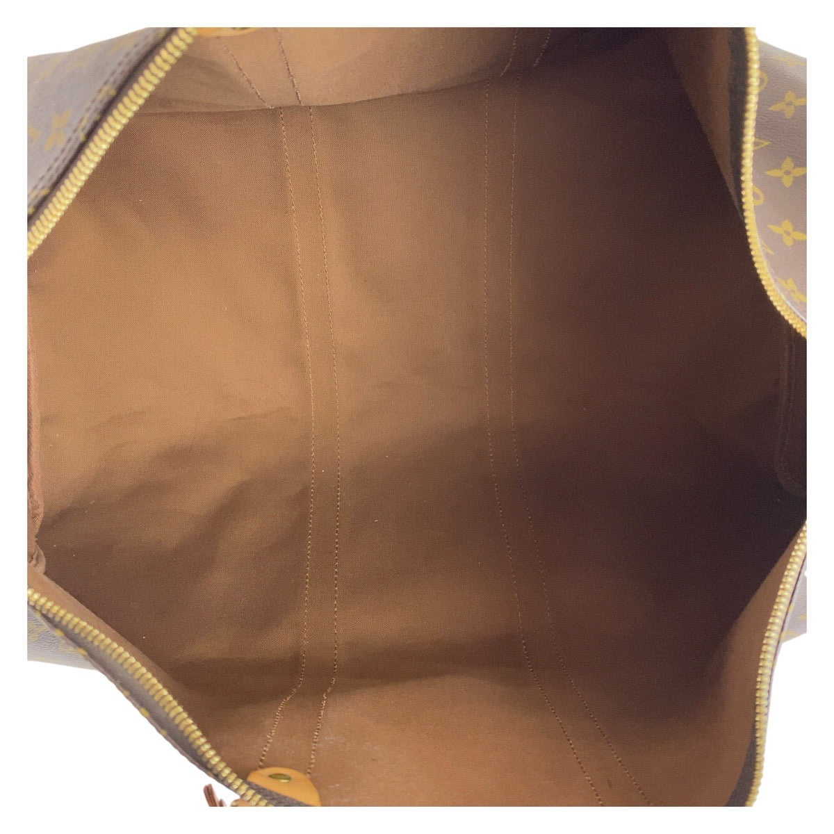 12780
LOUIS VUITTON ルイヴィトン モノグラム キーポル バンドリエール 55 ブラウン ベージュ ゴールド金具 PVC / レザー M41414 ボストンバッグ 男女兼用  メンズ