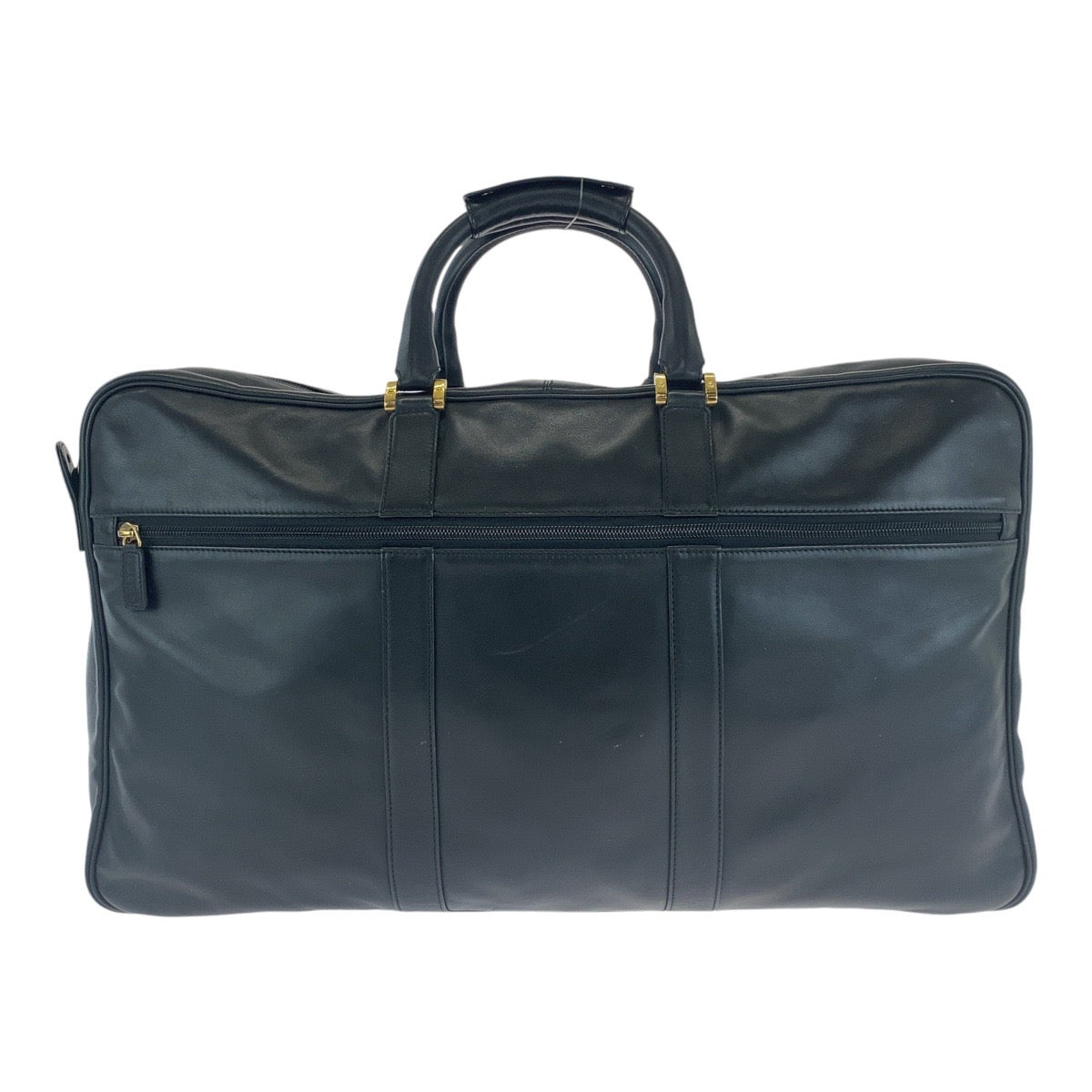 13120
LOEWE ロエベ ヴィンテージ アナグラム 男女兼用 ブラック 黒 ゴールド金具 レザー ボストンバッグ ハンドバッグ 男女兼用  メンズ