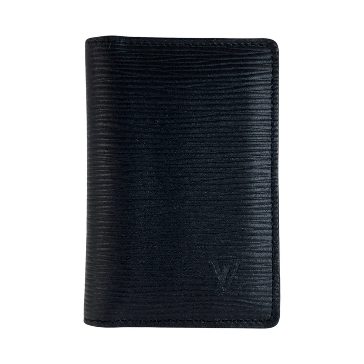 LOUIS VUITTON ルイヴィトン エピ オーガナイザー ドゥポッシュ ノワール ブラック レザー M60642 カードケース パスケース  メンズ