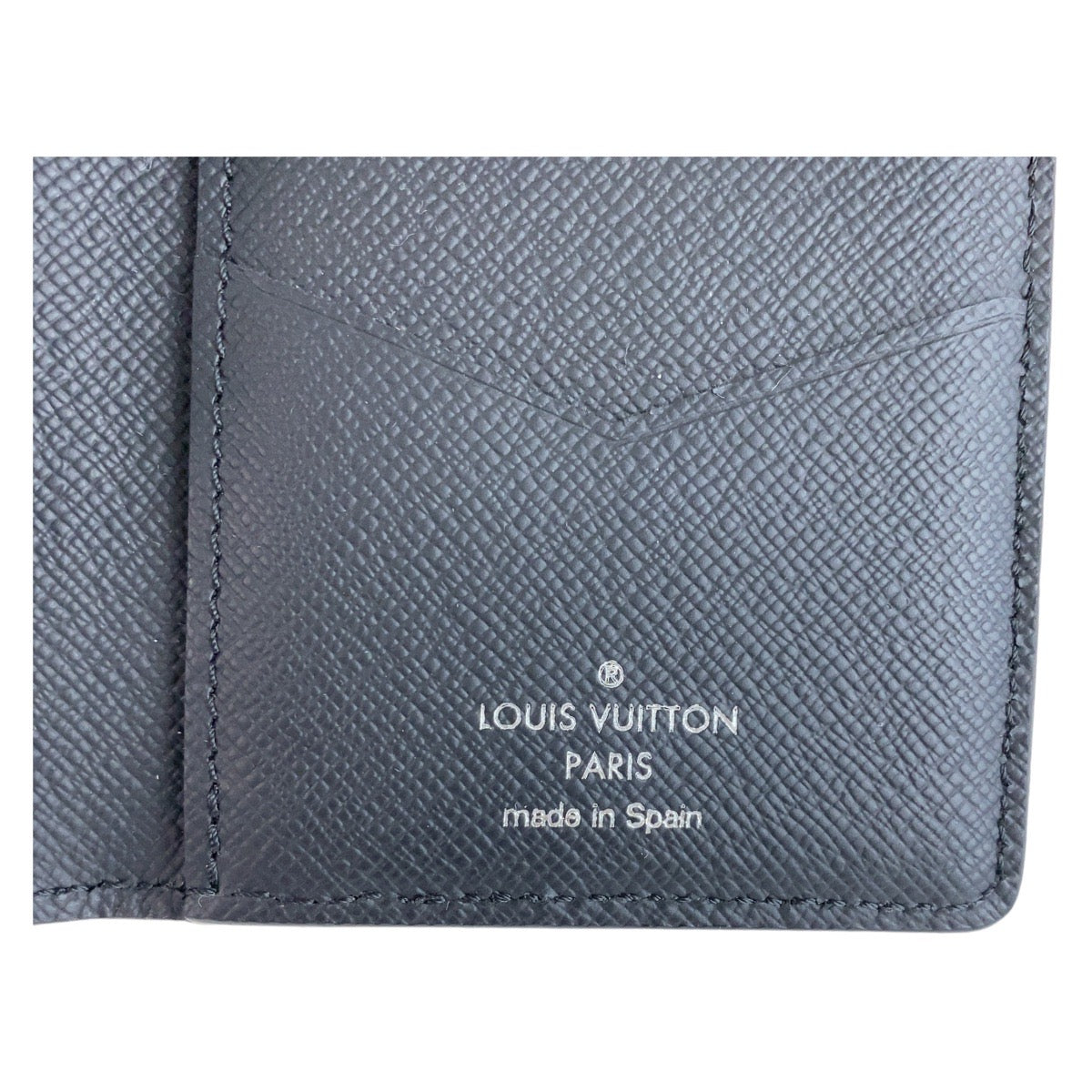 LOUIS VUITTON ルイヴィトン エピ オーガナイザー ドゥポッシュ ノワール ブラック レザー M60642 カードケース パスケース  メンズ