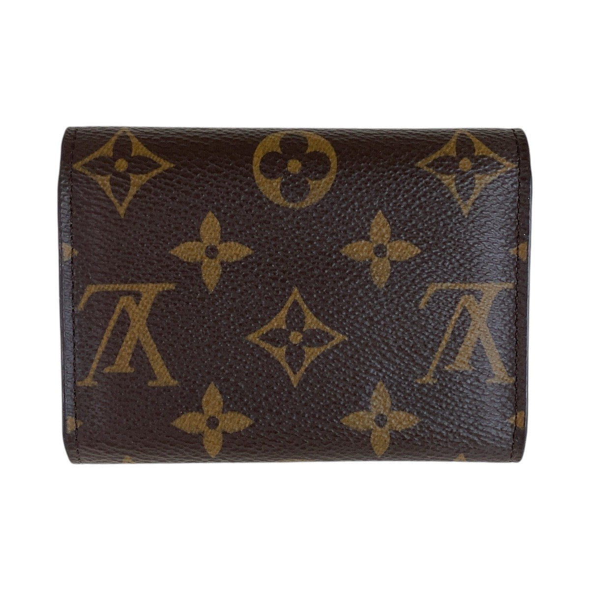 13127
LOUIS VUITTON ルイヴィトン モノグラム ポルトモネ ロザリ ブラウン ローズ バレリーヌ ピンク ゴールド金具 PVC M62361 折財布 コンパクトウォレット  レディース