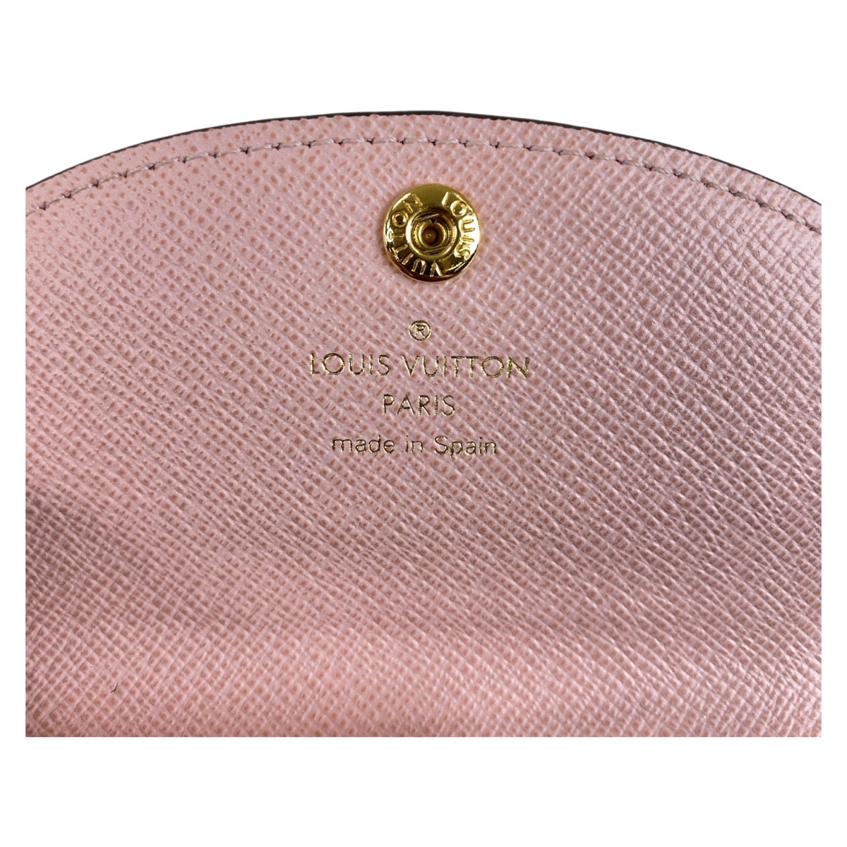 13127
LOUIS VUITTON ルイヴィトン モノグラム ポルトモネ ロザリ ブラウン ローズ バレリーヌ ピンク ゴールド金具 PVC M62361 折財布 コンパクトウォレット  レディース