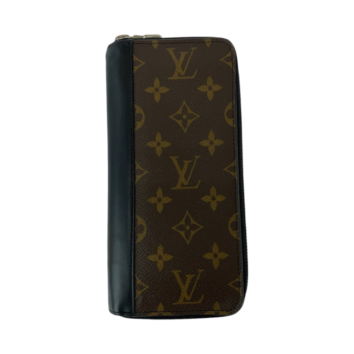 12794
LOUIS VUITTON ルイ ヴィトン モノグラム マカサー ヴェルティカル 男女兼用 ブラウン ゴールド金具 PVC M60109 長財布 ラウンドファスナー  メンズ