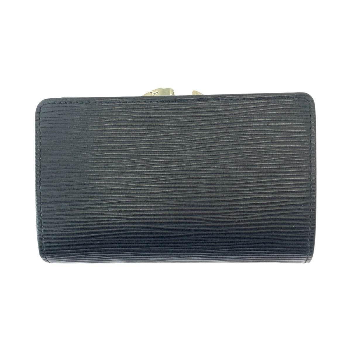12793
LOUIS VUITTON ルイヴィトン エピ ポルトモネ ヴィエノワ ブラック シルバー金具 レザー M63242 折財布 コンパクトウォレット  レディース