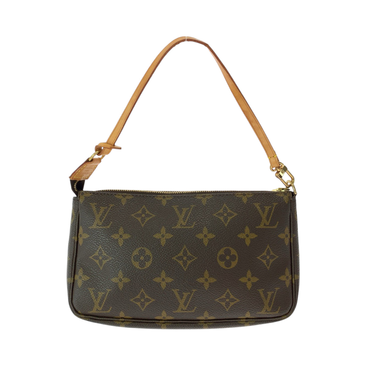 LOUIS VUITTON ルイヴィトン モノグラム ブラウン ゴールド金具 PVC M51980 ハンドバッグ アクセサリーポーチ  レディース
