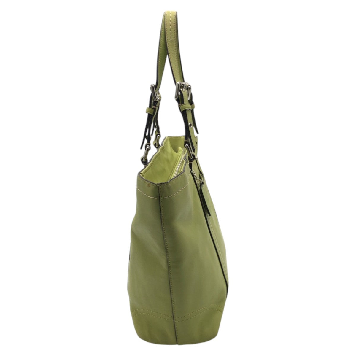 COACH コーチ グリーン ライトグリーン レザー B0959 F13098 トートバッグ ハンドバッグ  レディース