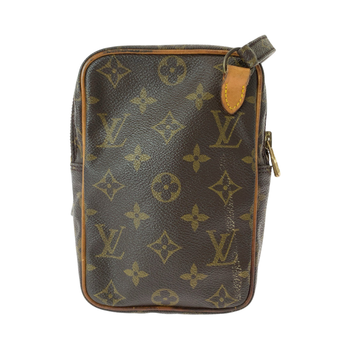 13142
LOUIS VUITTON ルイヴィトン モノグラム ミニアマゾン ブラウン ゴールド金具 PVC M45238 ショルダーバッグ 斜め掛け ポシェット  レディース