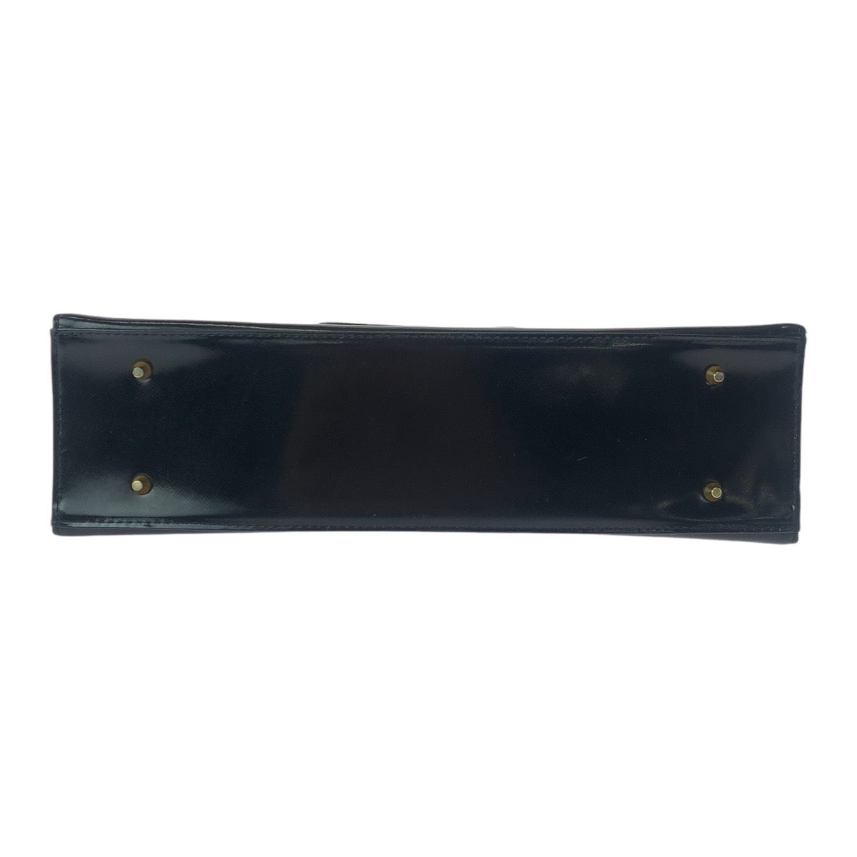 13146
YVES SAINT LAURENT イヴ サンローラン ヴィンテージ YSL ブラック 黒 ゴールド金具 レザー トートバッグ ハンドバッグ  レディース