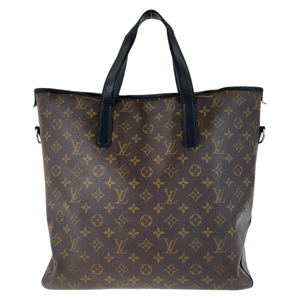 13147
LOUIS VUITTON ルイヴィトン モノグラム マカサー デイヴィス ブラウン ゴールド金具 PVC / レザー M56708 トートバッグ ハンドバッグ 男女兼用  メンズ