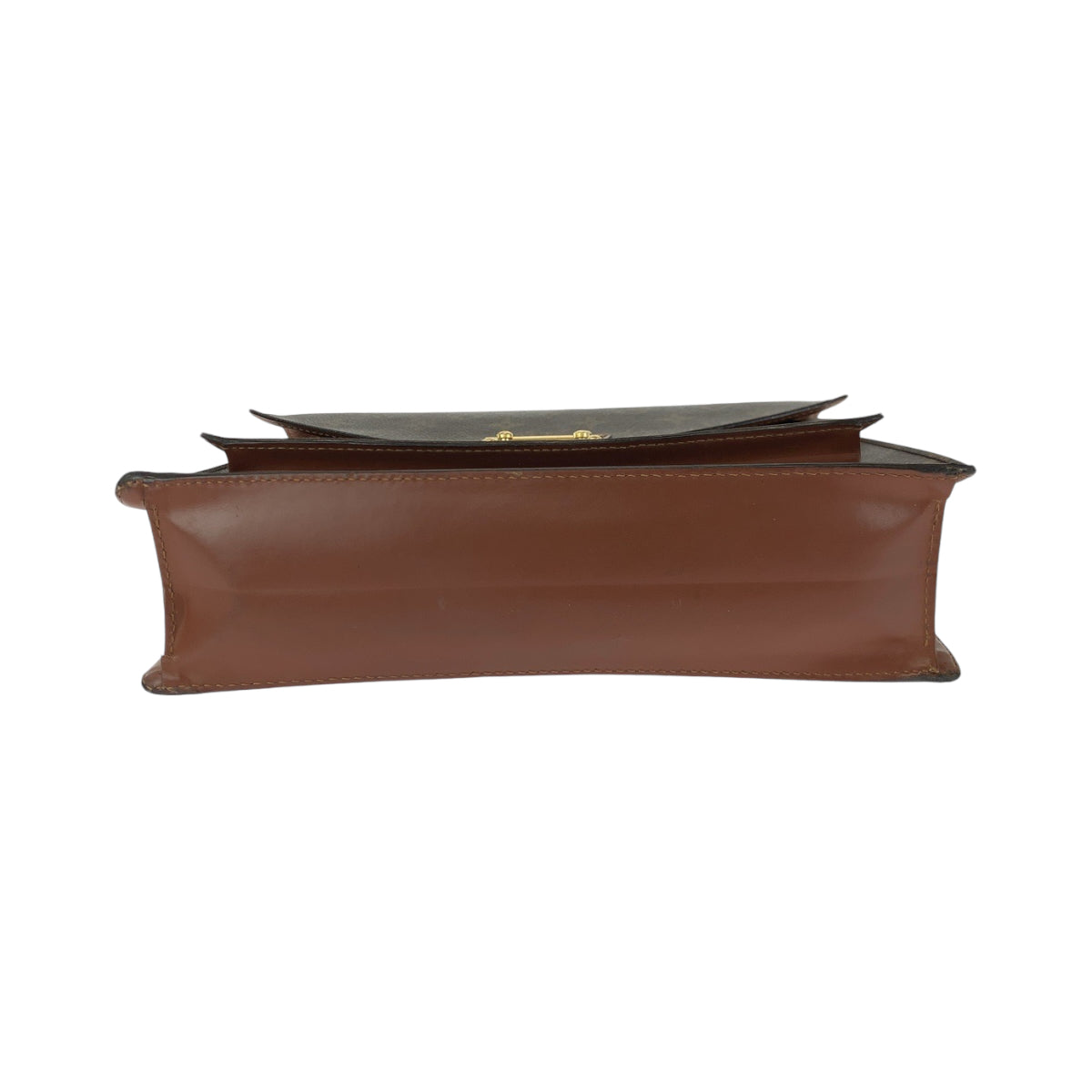 13148
LOUIS VUITTON ルイヴィトン ヴィンテージ モノグラム モンソー28 ブラウン ゴールド金具 PVC M51185 ハンドバッグ ショルダーバッグ 2way  メンズ