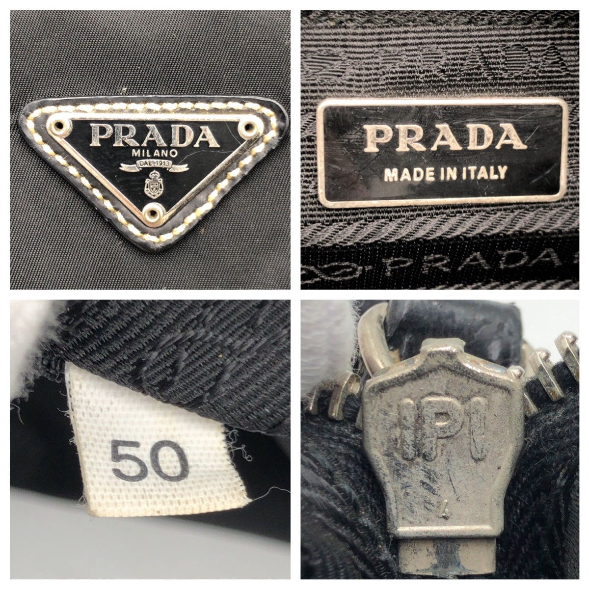 13150
PRADA プラダ テスート 三角ロゴ ブラック 黒 ナイロン ショルダーバック メッセンジャーバッグ  メンズ