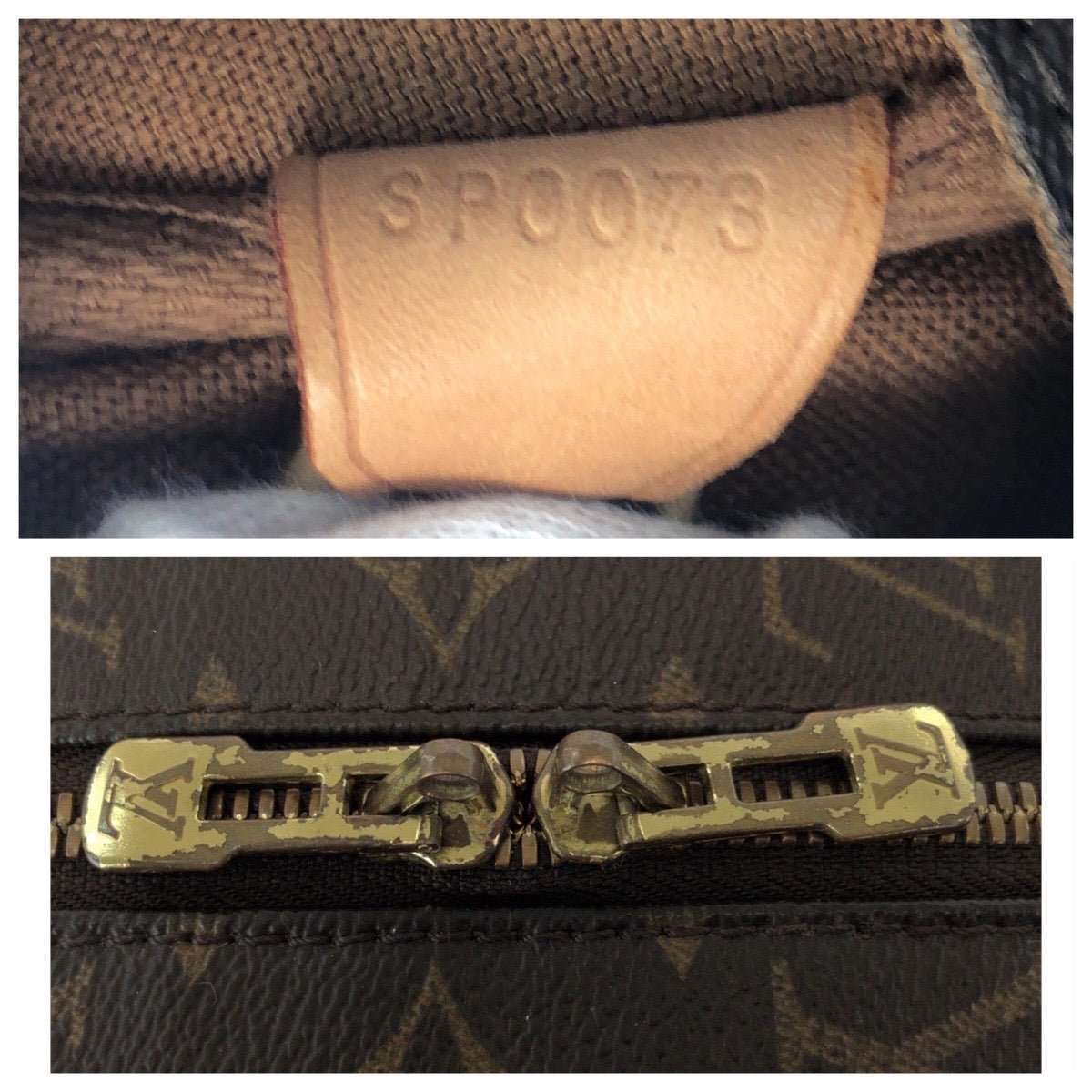 13159
LOUIS VUITTON ルイヴィトン モノグラム スペシャルオーダー SPO ノリータ ブラウン ゴールド金具 PVC / レザー M50204 トートバッグ ハンドバッグ   レディース AB54