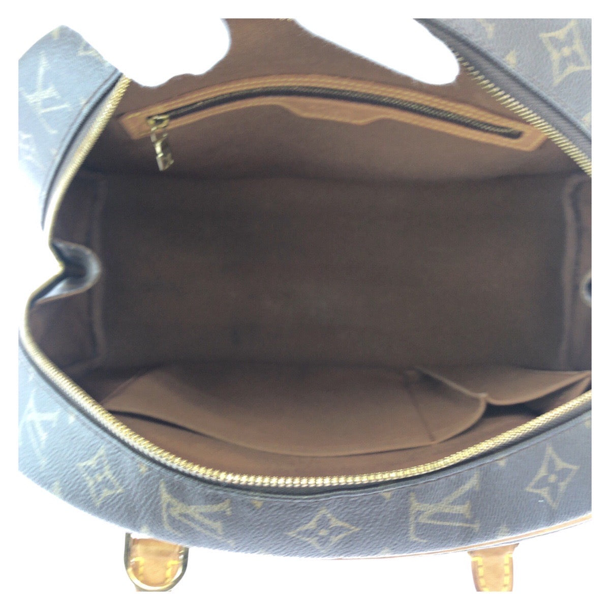 13159
LOUIS VUITTON ルイヴィトン モノグラム スペシャルオーダー SPO ノリータ ブラウン ゴールド金具 PVC / レザー M50204 トートバッグ ハンドバッグ   レディース AB54