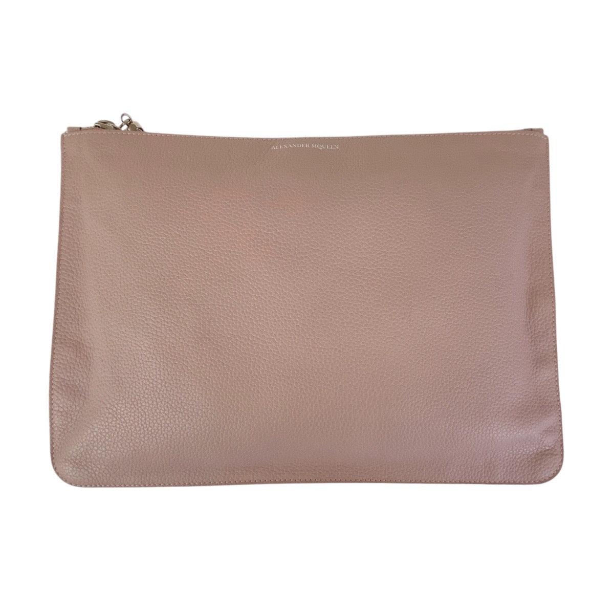 13160
Alexander McQueen アレキサンダーマックイーン ピンク シルバー金具 レザー クラッチバッグ セカンドバッグ  レディース ABP8